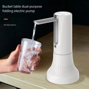 New Arrival Home Gadgets Smart Home Gadgets Electric Water Pump Folding Automatic Drinking Water Bottle Dispenser