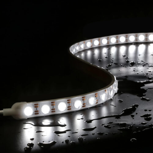 IP66 DC24V Landscape LED Cuttable Flexible Wall Washer with Bendable Lens CRI90 & 2700-6000K Color Temp