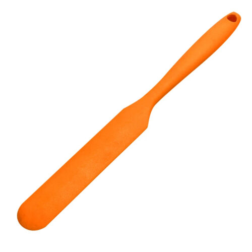 Cake Tool Food Grade Silicone Spatula Heat Resistant Soft One-piece Silicone Long Spatula Cream Long Spatula