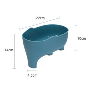 Drain Basket Kitchen Bathroom Sink Food Strainer Collapsible Plastic Drainage Vegetable Fruits Dish Microfiber