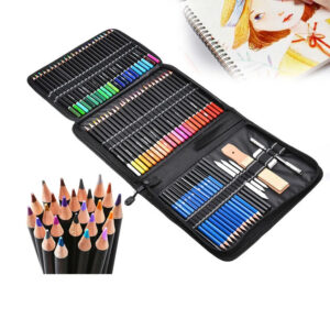 Bview Art Professional 95 PCS Drawing Art Supplies Colored Sketch Pencil Set for Artists and Beginners