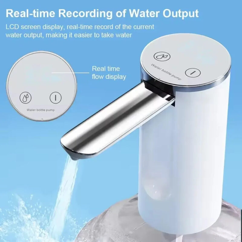 New Arrival Gadgets Smart Home Electric Water Pump Folding Automatic Drinking Water Bottle Dispenser