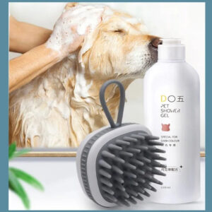 Hot Selling Silicone Scalp Massager Shampoo Brush Hair Scrubber with Soft Silicone Bristles Scalp Scrubber