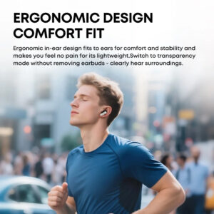 2025 APP Customization TWS Audifonos Gaming Wireless Earphone ANC Noise Cancelling Earbud 6.0 HiFi Ecouteur Bluetooth Headphones