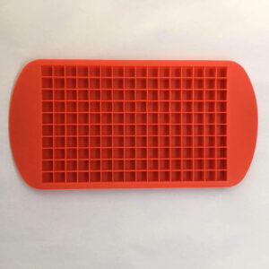 Kitchen Ice Cube Trays Water Easy-Release Silicone Flexible 160-Ice Cube Trays With Spill-Resistant Removable Lid