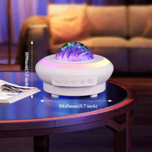 Aurora Borealis Star Starry Ocean Wave Projector LED Tabletop Music Speaker Player Night Light Northern Lamp