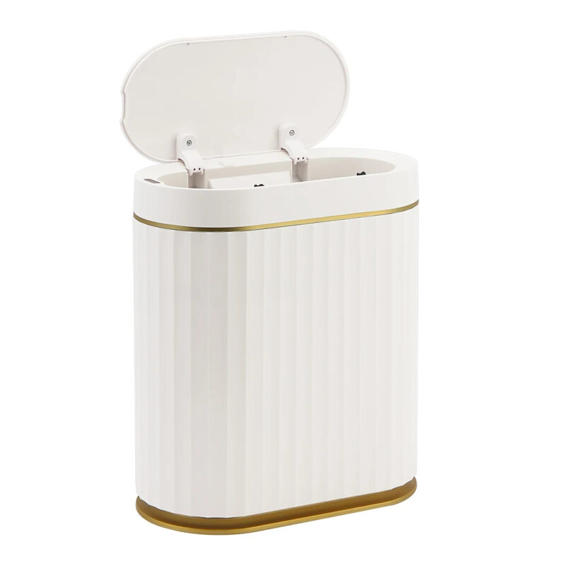 Automatic Waste Bins with Sensor for Indoor Household Waterproof Bathroom Dustbin Smart Home Products Smart Trash Can