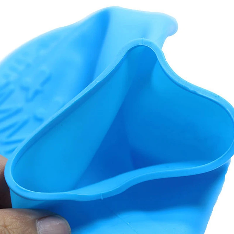 Waterproof Shoe Covers Non-Slip Water Resistant Overshoes Silicone Rubber Rain Shoe Cover Outdoor Cycling Protectors