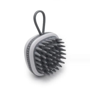 Hot Selling Silicone Scalp Massager Shampoo Brush Hair Scrubber with Soft Silicone Bristles Scalp Scrubber