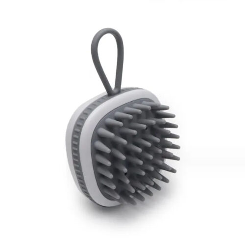 Hot Selling Silicone Scalp Massager Shampoo Brush Hair Scrubber with Soft Silicone Bristles Scalp Scrubber
