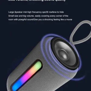 Mini Portable Blue-tooth Loudspeaker Electronic Gadget Smart Music Player Speakers Supporting Radio