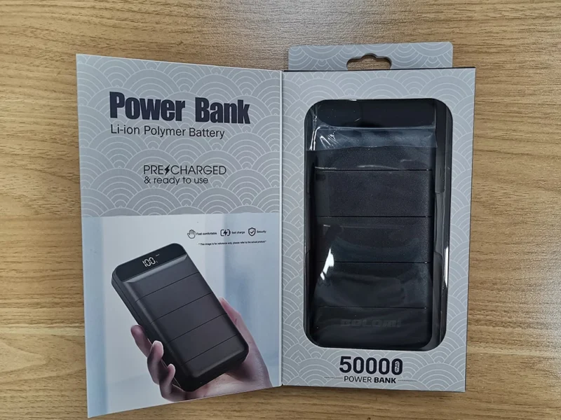 Smart Electronic Best Portable Battery Charger Power Bank 50000mah