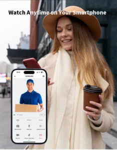 1080P HD Video Doorbell Intercom Night Vision Smart 2-Way Calling Doorbell Camera Waterproof Smart Wireless Door Phone