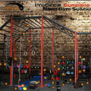 ProCircle Exercise Garage Small Gym Full Set Fitness Mini Gym Equipment