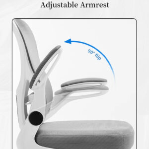 Wholesale Luxury Ergonomic Swivel Office Chair — Adjustable Mesh Fabric Computer Chair with Headrest, Lumbar Support & Modern Rocking Design