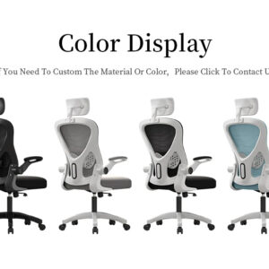 Wholesale Luxury Ergonomic Swivel Office Chair — Adjustable Mesh Fabric Computer Chair with Headrest, Lumbar Support & Modern Rocking Design