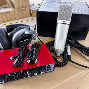 Newest Professional Audio Set Music Home Studio Monitors Recording Mic Microphone Headphones Equipment Sets Newest Professional Audio Set Music Home Studio Monitors Recording Mic Microphone Headphones Equipment Sets